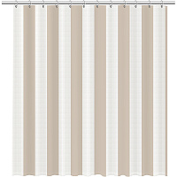 Шторка для ванной Fixsen Vafel FX-5020A бежевый