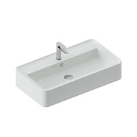Раковина ArtCeram Quadro ROL001 01;34 80x45 белый