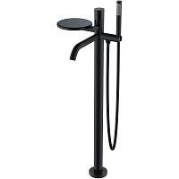 Смеситель Boheme Stick 129-BB.2 для ванны, напольный, ручка Touch, черный
