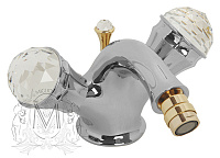Смеситель Migliore Korona Swarovski ML.KRN-4744.CRDO для биде