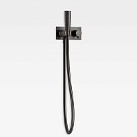Гигиенический душ со смесителем Armani Roca Island 7.5258.8.24V.G черный