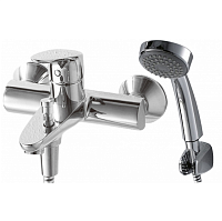 Смеситель Bravat Drop F64898C-B для ванны с коротким изливом хром