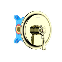 Смеситель Aquatek Классик AQ1566PG для душа, золото полированное