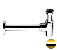Сифон Remer 958BDO 1”1/4 для раковины, золото глянцевое