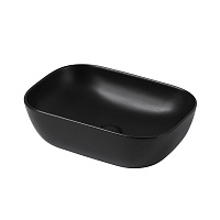 Раковина накладная ABBER Rechteck AC2200MB черный матовый