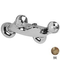 Смеситель Migliore Korona Swarovski ML.KRN-4746.BR для душевой стойки