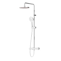 Душевая стойка Damixa Option DX218091000 с термостатом, хром