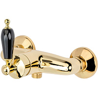 Смеситель Boheme Vogue 214-BLC для душа, золото/черный