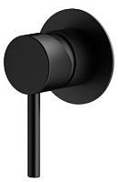 Смеситель Plumberia Selection Ixo XO1111NO на 1 выход(внешняя часть), черный матовый