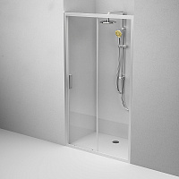 Душевая дверь AM.PM Gem W90G-110-1-195MT 110 прозрачное стекло, профиль хром матовый