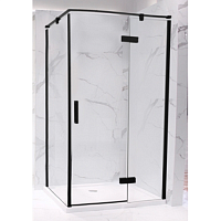 Душевой уголок Bravat Blackline BS120.3113AB 120x80 R черный
