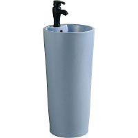 Раковина SantiLine SL-4007BM 41 голубая матовая