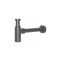 Сифон Boheme 609-GM для раковины, оружейная сталь