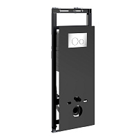 Система инсталляции WasserKRAFT Salm 27TLT.010.ME.BL.CH02 для унитаза, хром