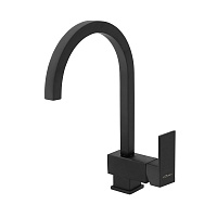 Смеситель Cezares Unika UNIKA-LSM1-A-NOP-W0 для раковины, черный матовый