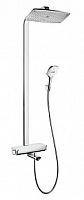 Душевая стойка Hansgrohe Raindance Select 27113400 белый/хром