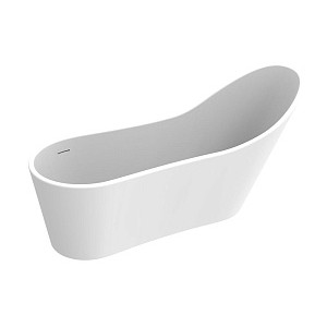 Ванна из искусственного камня Timo Kirsti KIRSTI1785R 178,5x76 Solid surface, белый матовый