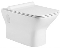 Унитаз подвесной Aquanet Cube-W 00210761 с сидением Soft Close