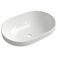Раковина встраиваемая сверху Aqueduto Inserto INS0110 61x41x18.5 белый глянцевый
