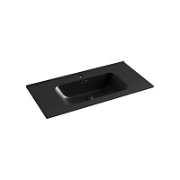 Раковина накладная Ceramicanova Element CN7002MB 91x46.5x18 черный матовый