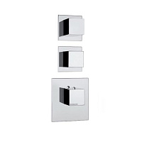 Смеситель Bossini Cube Z032203.030 для ванны с душем (внешняя часть), хром