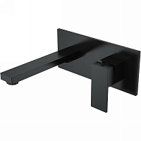 Смеситель Boheme Qubic 475-B для раковины, черный