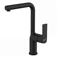 Смеситель Lemark Ursus LM7205BL для кухонной мойки, черный