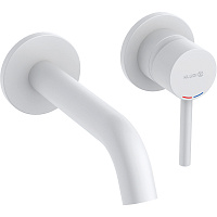 Смеситель для раковины Kludi Bozz 382445376 белый матовый