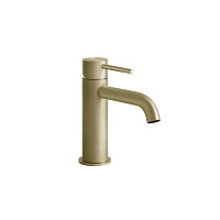 Смеситель Gessi Flessa 54002.727 для раковины, Brushed Brass PVD