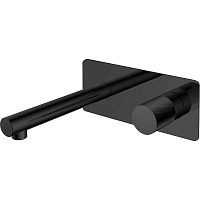 Смеситель Boheme Stick 125-BB.2 для раковины, ручка Touch, черный