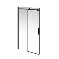 Душевая дверь Kerama Marazzi Cristallo CT.120.SD.BLK.M 120 черный матовый