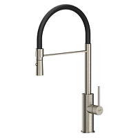 Смеситель Remer X Style Inox SSX541 для кухонной мойки, нержавеющая сталь