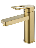 Смеситель Wonzon & Woghand Frame WW-88139010-BG для раковины, брашированное золото