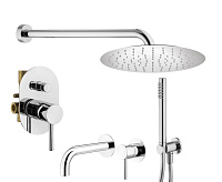 Душевой комплект Plumberia Selection Ixo KITXO15CR210 для ванны, хром