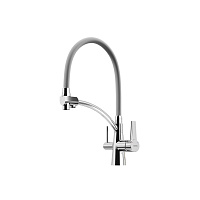 Смеситель для кухонной мойки Sancos Eri SC4001CH хром/серый