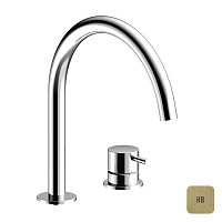 Смеситель Almar Mixers E214005.HB для раковины, латунь шлифованная
