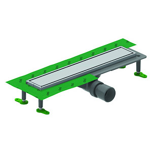 Душевой трап Ctesi Way Line BK4024050 80 хром