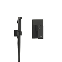 Гигиенический душ WasserKRAFT A02041 черный матовый