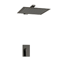 Душевой комплект WasserKRAFT Wiese A84182 оружейная сталь