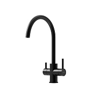 Смеситель для кухонной мойки Sancos Taper SC4012MB черный матовый