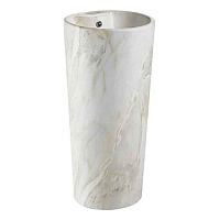 Раковина SantiLine SL-4007 41 белая, под мрамор