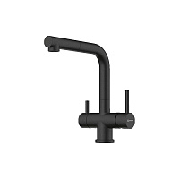 Смеситель Omoikiri Takamatsu-S-BL 4994570 для кухонной мойки, черный