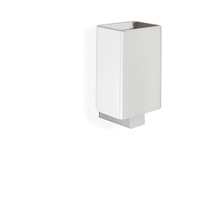 Стакан Stil Haus Gea GE10(08) хром/белый