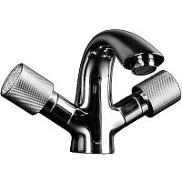 Смеситель Boheme Royal Cristal 271-Royal/CRST для раковины, хром