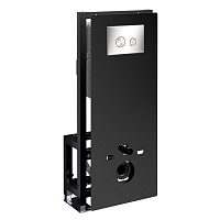 Система инсталляции WasserKRAFT Glan 66TLT.010.ME.BL.BN01 для унитаза, никель