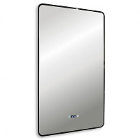 Зеркало в раме с подсветкой ABBER See AG6114SWHB 60x100x3 бесконтактный выключатель, черный
