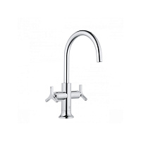 Смеситель Kludi Nova Fonte Deco 201180539 для раковины, на одно отверстие, хром