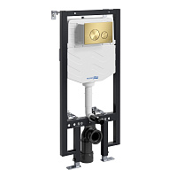Система инсталляции WasserKRAFT Vils 56TLT.010.ME.MG02 для унитаза, золото
