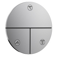 Запорно-переключающий вентиль Hansgrohe ShowerSelect Comfort S 15558000 для душа, хром