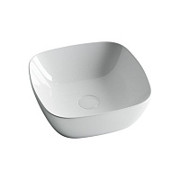 Раковина накладная Ceramicanova Element CN5006 40x40x14 белый